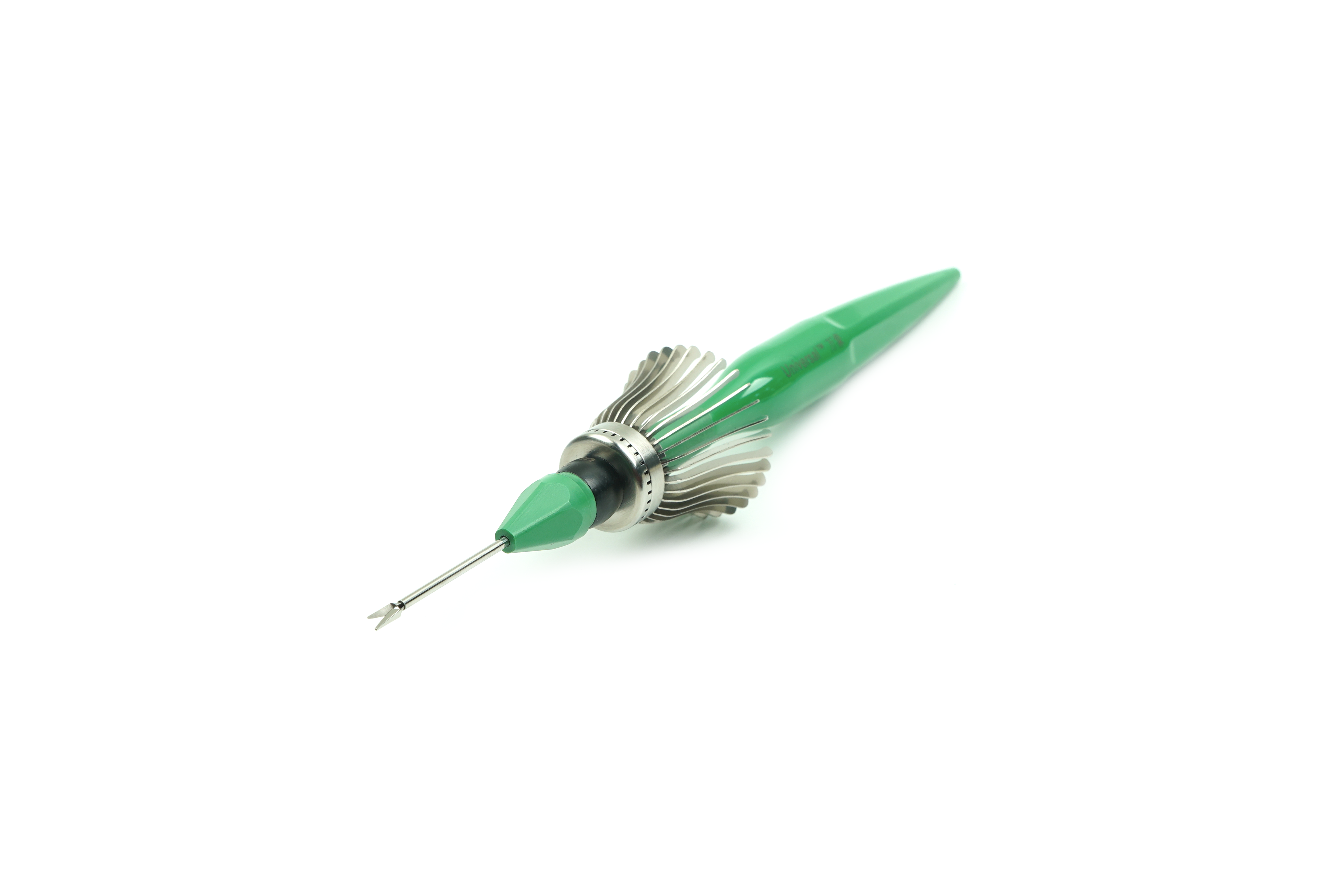 UN-4100（18G）晶体弯剪，针管工作长度18mm，非无菌提供，可高温消杀。
